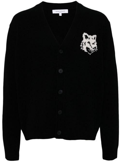 Cardigan with embroidery MAISON KITSUNE' | NM00508KM0329P199